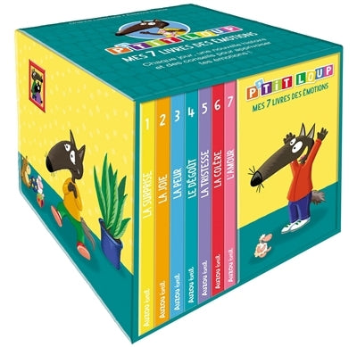 Ma bibliothèque P'tit Loup Coffret des émotions