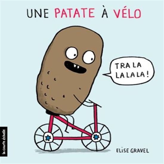 Une patate à vélo