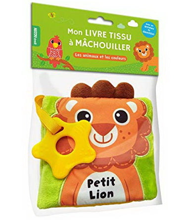 Petit lion (livre en tissu)