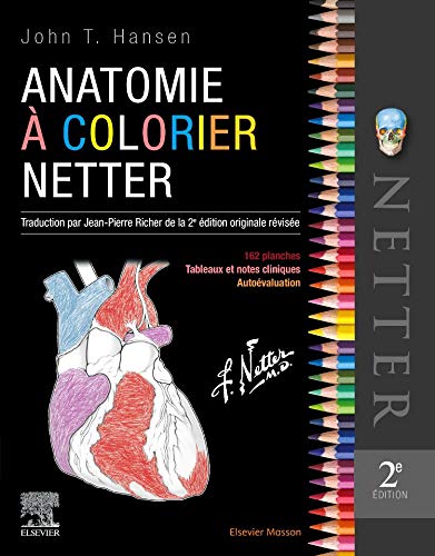 Anatomie à colorier Netter 2e éd.