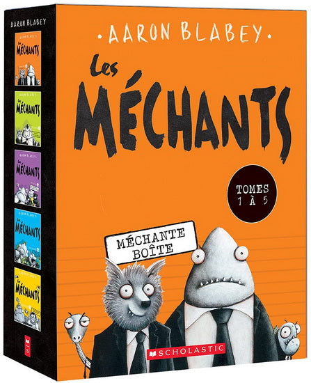 Coffret Les méchants 1 T.01-05