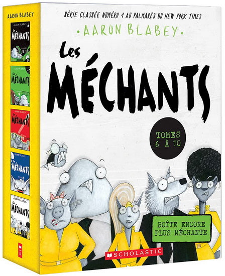 Coffret Les méchants 2 : Tomes 6 à 10