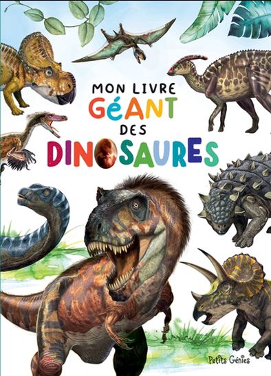 Mon livre géant des dinosaures