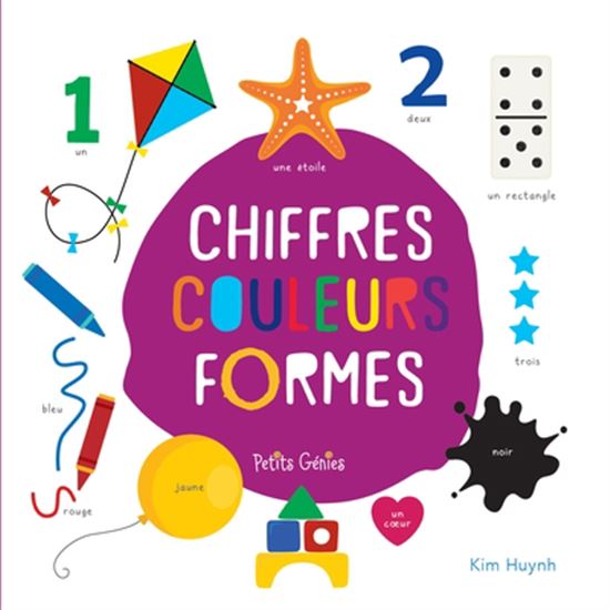 Chiffres, couleurs, formes