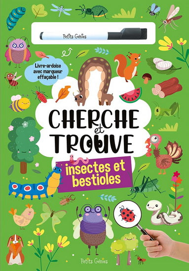 Cherche et trouve : les insectes et bestioles