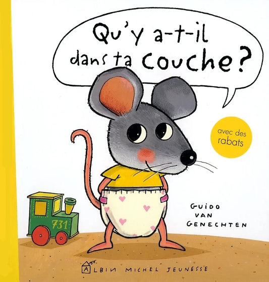 Qu'y a-t-il dans ta couche? (avec des rabats)