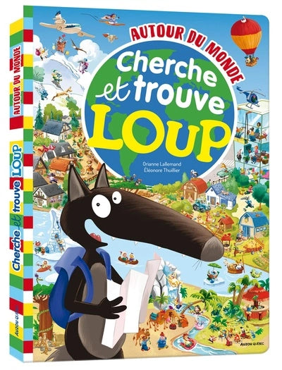 Loup autour du monde - Cherche et trouve