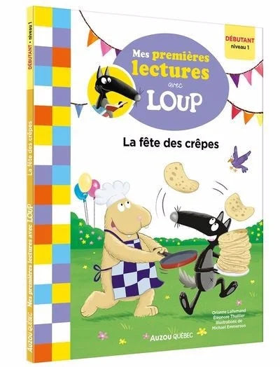 Mes premières lectures avec Loup - Fête des crêpes