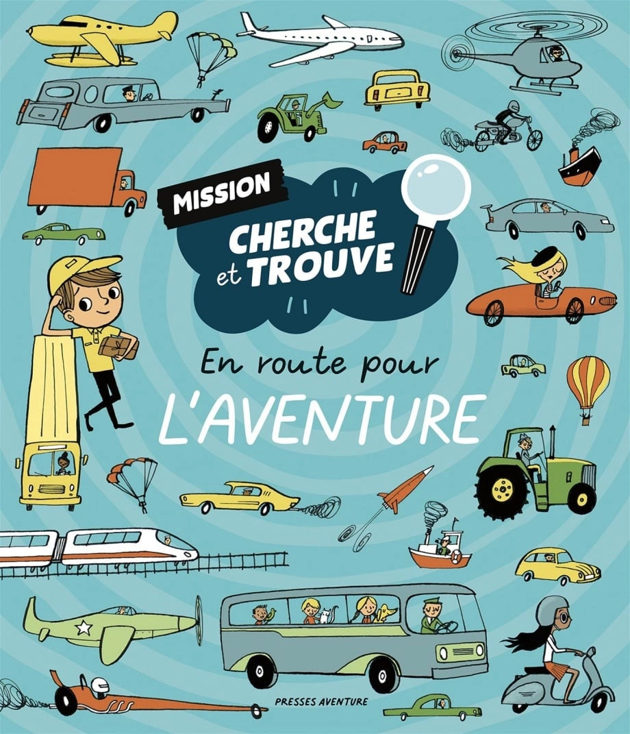 cherche et trouve - En route pour l'aventure