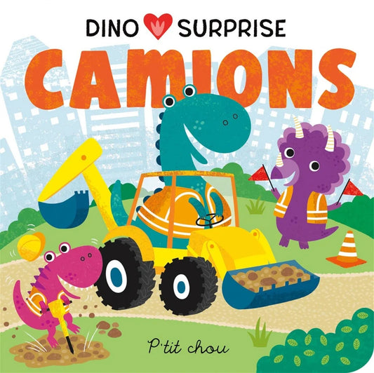 Camions - Dino suprise avec rabat