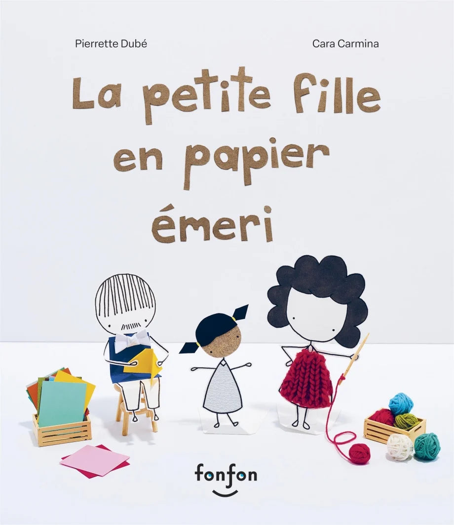 La petite fille en papier émeri