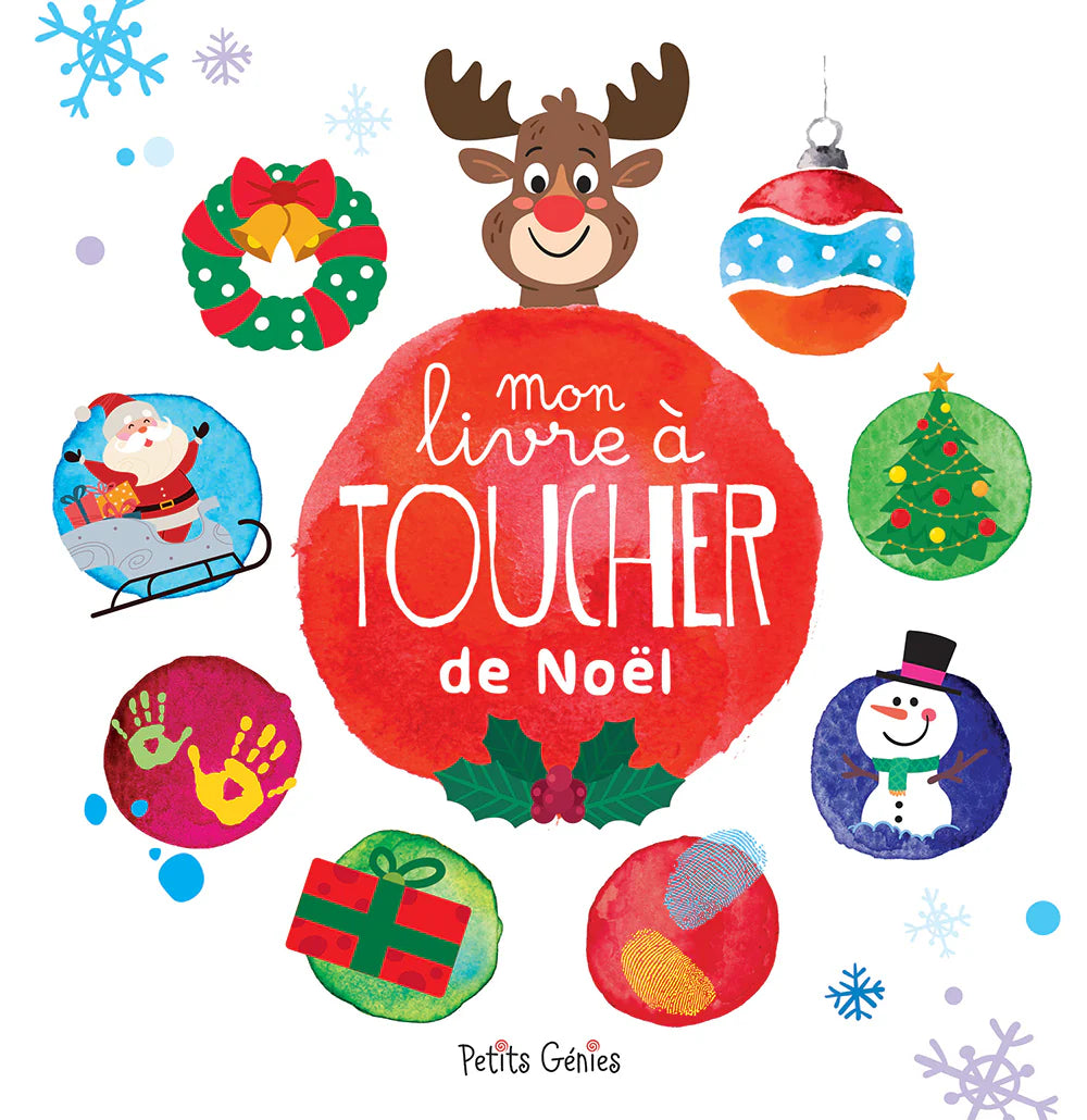 Mon livre à toucher de Noël