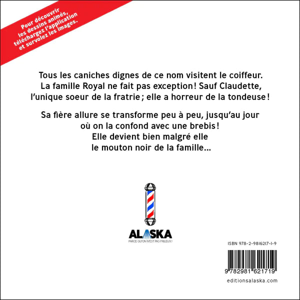 Le caniche qui avait peur du coiffeur