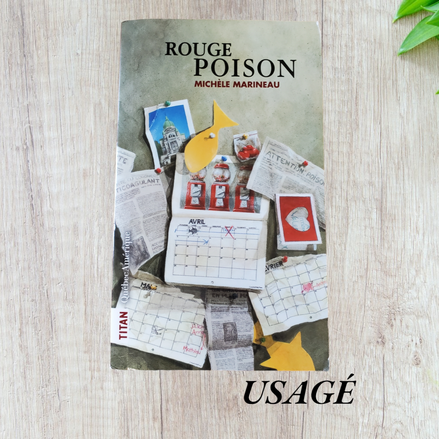 Rouge poison de Michèle Marineau