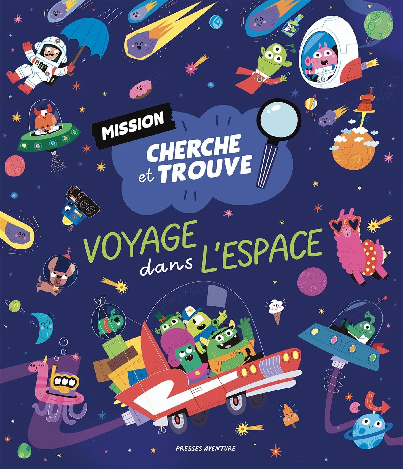 Cherche et trouve : Voyage pour l'espace