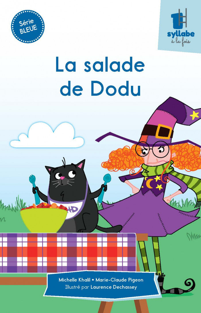 Collection Une syllabe à la fois La salade de Dodu - Série bleue