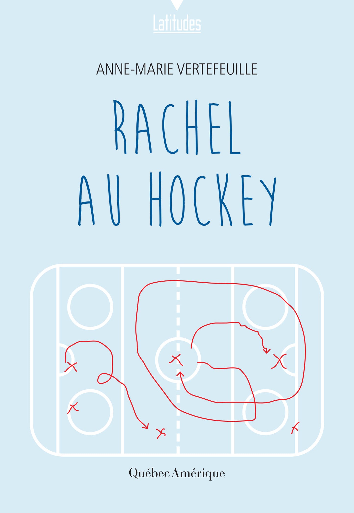 Rachel au hockey